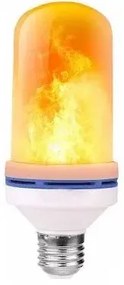 Zaparkorun LED žiarovka HYO-2, 5W - imitácia plameňa - orange