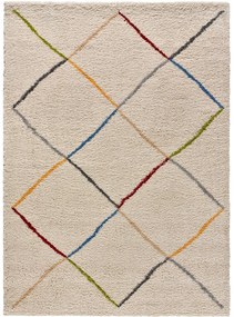 Biely koberec Universal Kasbah White, 160 × 230 cm