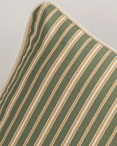 Obliečka na vankúš Classic Stripe Olive 45x45 cm