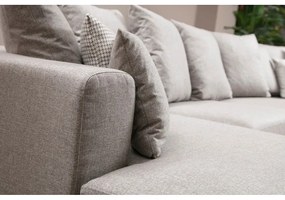 Svetlosivá rohová pohovka (do "U") Colorado – Balcab Home