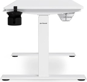 Elektrický stôl s nastaviteľnou výškou ergonomický biely,1200x600 mm: ARIA