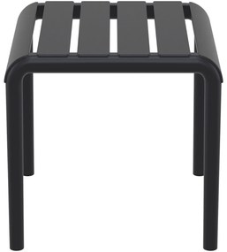 PARIS PRÍRUČNÝ ZÁHRADNÝ STOLÍK black