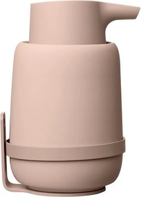 Ružový nástenný držiak na dávkovač mydla Sono - Blomus