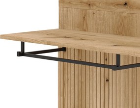 Predsieňová stena Nordic 100 cm dub Evoke/biela