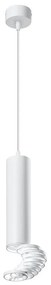 Luster na lanku TUBA 1xGU10/50W/230V biela