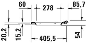 Duravit Viu - WC sedátko, biela 0021210000