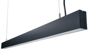 BERGE LED ZÁVESNÉ svietidlo BRG5371 - 40W - 120cm - 3200Lm - čierne