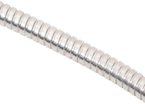 Záhradná hadica s tryskou, strieborná 0,6" 30 m, oceľ