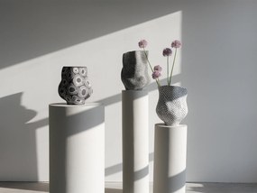 Anemone dekoračná váza 43 cm čierna