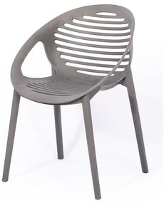 Sivá stohovateľná záhradná stolička Bonami Essentials Joanna