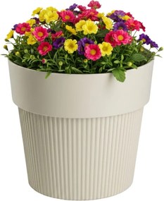 Květináč SILVA LINE 13,8x16 cm béžový