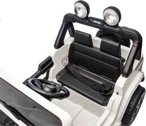 LEAN CARS Batéria pre vozidlá Jeep Rubicon 4x4 DK-JWR556 4x200W 24V biela