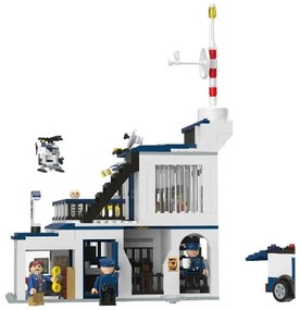 lupilu®  Stavebnica Clippy L (policajná stanica)  (100395513)
