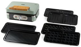 DOMO DO9276C sendvičovač 3 v 1, matná zelená