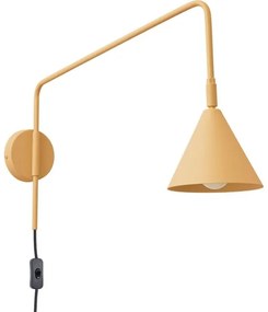 Sollux SL.1698 - Nástenná lampa NOX 1xE14/10W/230V zlatá