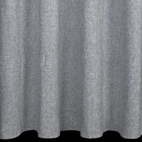 EUROFIRANY ZÁVES NA KRÚŽKOCH ADELINA 140X250 CM SIVÁ