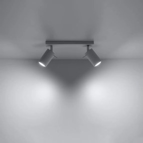 Sollux Lighting Stropné svietidlo RING 2 biele
