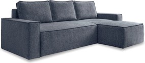 XXXLutz ROHOVÁ SEDAČKA, textil, tmavomodrá MID.YOU - Sedačky - 001454003605