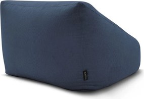 Tmavomodrý menčestrový sedací vak Lilibet – Bobochic Paris