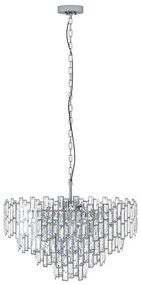 Eglo 39627 - Luster na reťazi CALMEILLES 10xE14/25W/230V priemer 78 cm