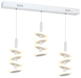 Závesné LED svietidlo Pablo, 3x LED 48w, 4000k, w