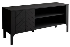 TV skrinka SIENA 135cm čierna