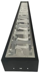 Žiarivkové svietidlo T8 2xG13/18W/230V 120 cm čierna