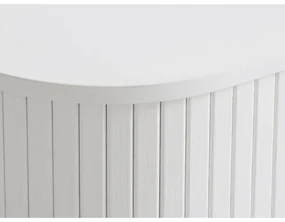 Biely TV stolík 120x56x40 cm Nola – Unique Furniture