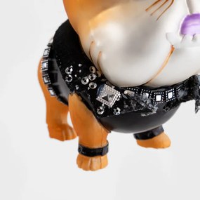 Vianočná ozdoba GLASSO psík 715105