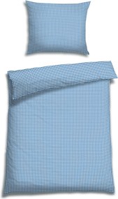 XXXLutz POSTEĽNÁ BIELIZEŇ, seersucker, modrá, biela, 140/200 cm Florella - Obliečky & plachty - 004388001903