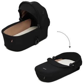 KINDERKRAFT - Kombinovaný kočík 2v1 NEA 2 Midnight black