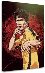Gario Obraz na plátne Herec Bruce Lee - Nikita Abakumov Rozmery: 40 x 60 cm