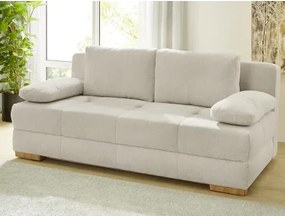 Rozkladacia pohovka na spanie Calli, béžová látka%