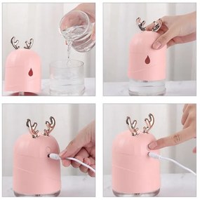 Bestent Aróma difuzér LED USB 200ml Deer White