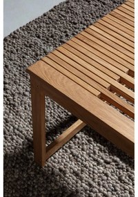 Konferenčný stolík z dubového dreva v prírodnej farbe 60x70 cm Unai – MOME