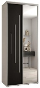 Skriňa 45 Canaris 13 100 biela/čierna/silver