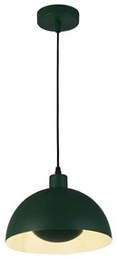 Searchlight 35411GR - Luster na lanku MARS 1xE27/60W/230V, priemer 40 cm, zelený