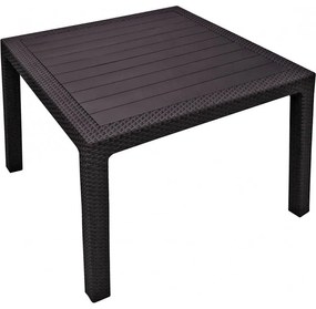 KETER MELODY QUARTED Záhradný stôl, 95 x 95 x 75 cm, hnedá 17197992
