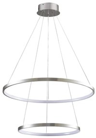 LED Luster na lanku LEA LED/35W/230V 4000K pr. 60 cm chróm