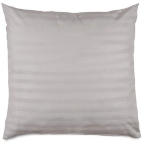 BAMBUSOVÁ OBLIEČKA NA VANKÚŠ STRIPE STONE 40X40 CM SIVÁ