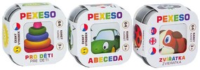 Detské hry PEXESO súprava 3 ks