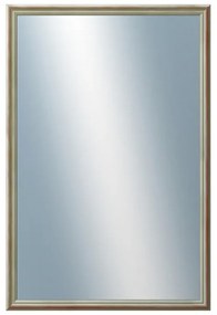 DANTIK - Zrkadlo v rámu, rozmer s rámom 40x60 cm z lišty Y-ka červená linka (3130)