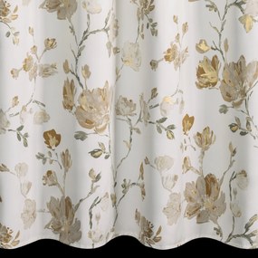 ZÁVES NA KRÚŽKOCH NELIA 140X250 CM KVETY