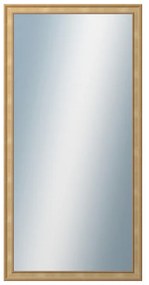 DANTIK - Zrkadlo v rámu, rozmer s rámom 60x120 cm z lišty TOOTH malá zlatá (3161)