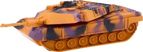 LEAN Toys Vojenská súprava: tank, vrtuľník, výsadkár, zvuky