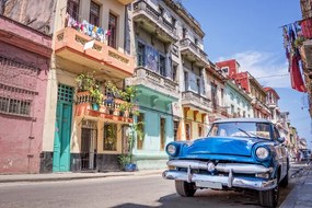 Plagát, Obraz - Cuba Havana, (120 x 80 cm)