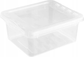Keeeper Úložný box s vekom (má 2 funkcie) BEA Clearbox 1,7L, 19,5 x 16,5 x 8,5 cm