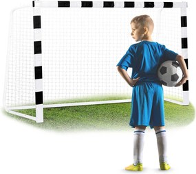 Neo-Sport Futbalová bránka 300 x 200 x 90 cm NS-465 čierna a biela