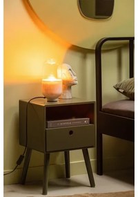 Stolná lampa ASEL 1xE27/25W/230V mramor biela