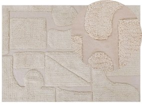 Bavlnený koberec 160 x 230 cm béžový DIYADIN Beliani